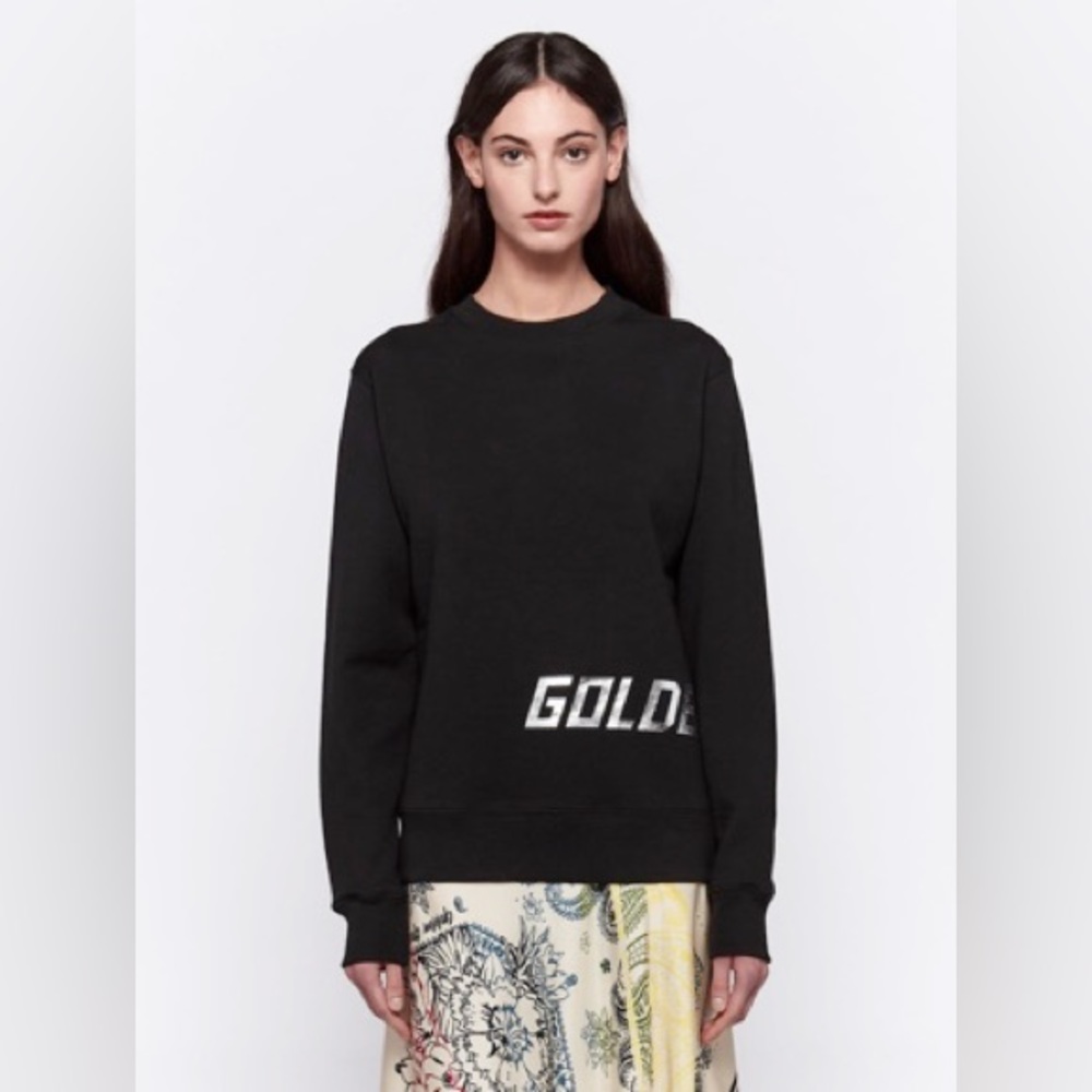 BRAND NEW Authentic Golden Goose Crewneck Silver Foil Logo